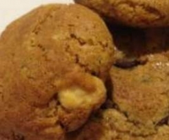 Gluten Free Walnut Choc Chip Cookies
