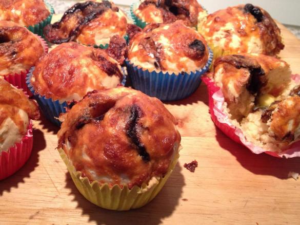 Marmite and Cheese Beer Bread Bites