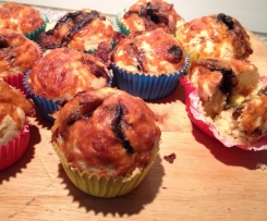 Marmite and Cheese Beer Bread Bites