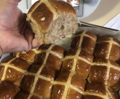 Tangzhong Hot Cross Buns
