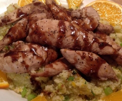 Orange & Poppyseed Glazed Varoma Chicken 