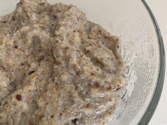 Low oat porridge