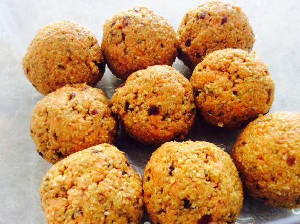 Nut Free Carrot Cake Bliss Balls