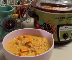 Chick pea and sweet potato curry 
