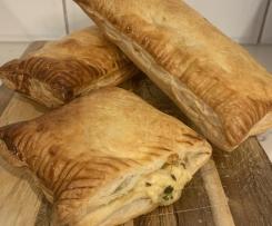 Old Fashioned Smoked Fish (Snapper) in Puff Pastry Parcels