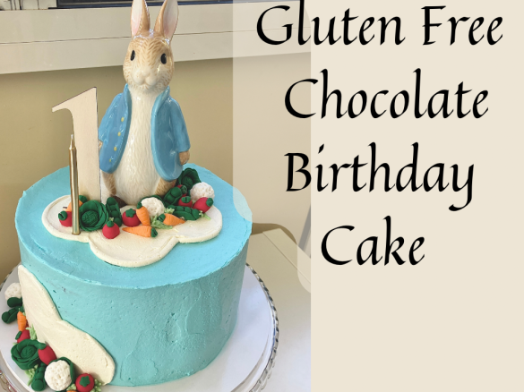 Gluten Free Chocolate Birthday Cake