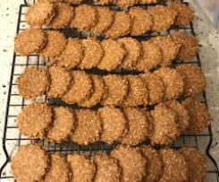 Almond Sesame Crackers (LCHF)