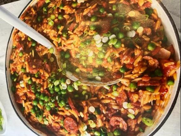 Cajun Risoni with Chorizo