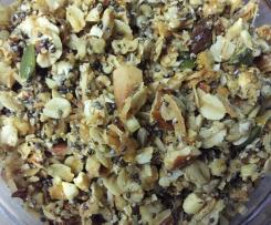 Crunchy Orange and Vanilla Granola