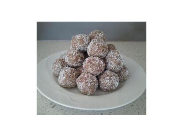 Coconut Cranberry Bliss Balls