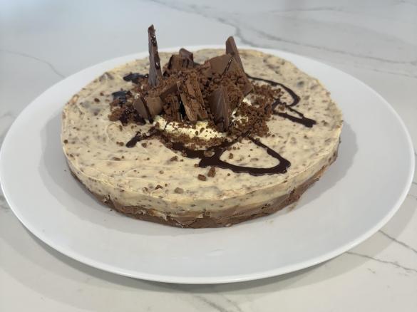 Layered Tim Tam Cheesecake