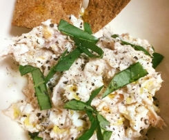 LCHF Tuna & Egg Dip