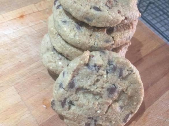 Chocolate Chip  Quinoa Biscuits