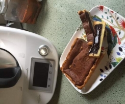 Valentines Chocolate Fudgy Tart