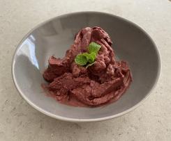 Creamy Choc Berry Sorbet for one (Diary Free)
