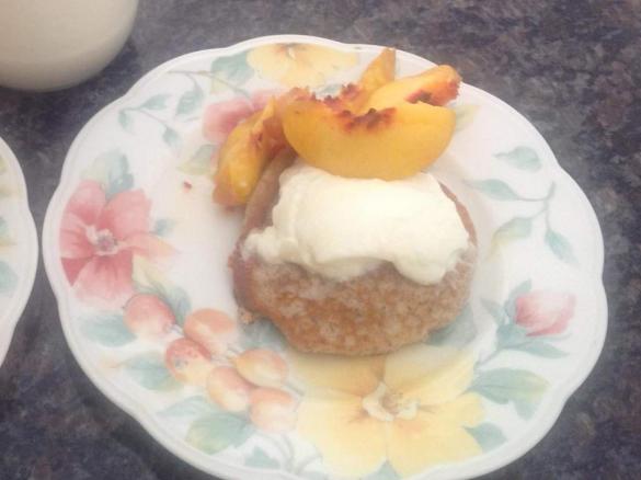 Grain Free Almond & Banana pancakes