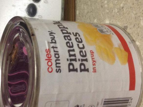 Creamy pineapple icypole