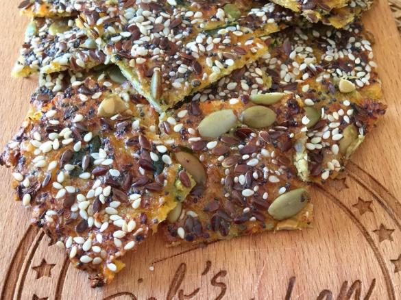 Cheesy Seedy Veggie Bites