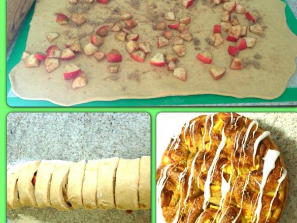 apple cinnamon brioche