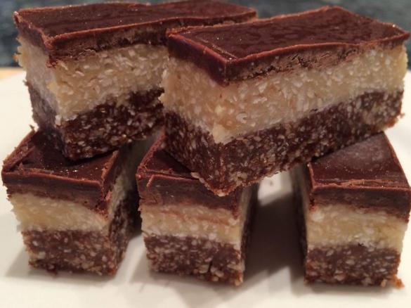 Raw Coconut Slice - Live Love Eat Raw Recipe Converted