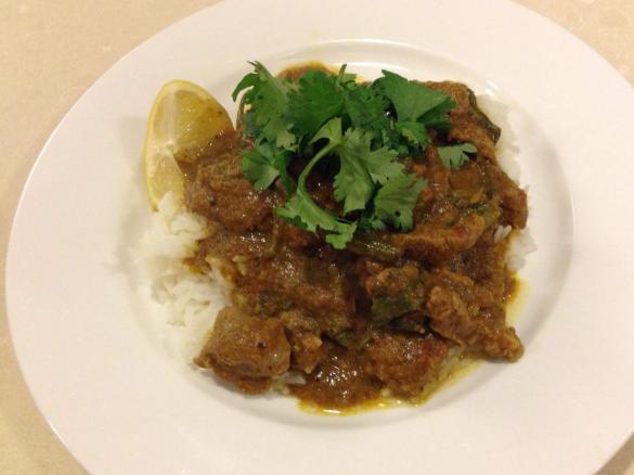 Creamy Lamb Curry 
