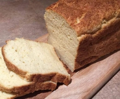 Fluffy white gluten free bread 