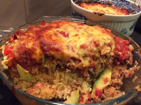 Taco Rice Bake