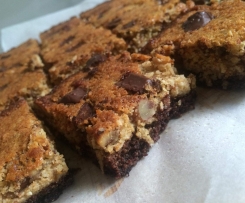 German Chocolate Cake Bars - Gluten, Dairy and Refined Sugar Free
