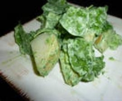 Rocket & potato salad