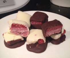 Nutty raspberry treats 