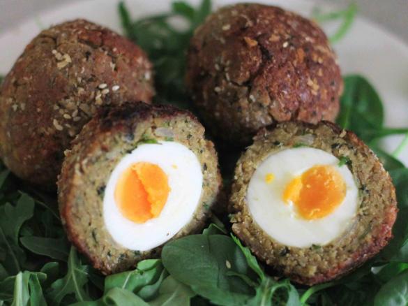 Falafel Scotch Eggs