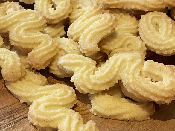 Maureen’s Shortbread Squiggles
