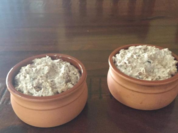 Olive  & Chick Pea Dip with Mistal or Bellini