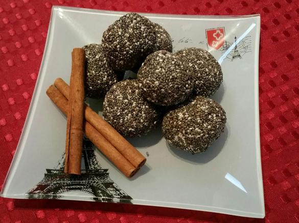 Chocolate Chai Spiced Bliss Balls
