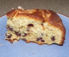 Chocolate Chip and Almond Cake