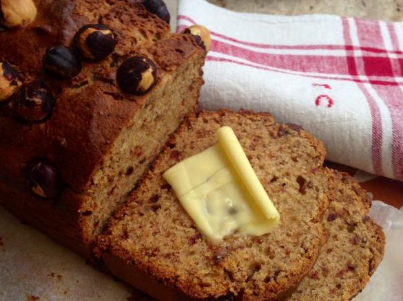 Banana Hazelnut & Honey Bread