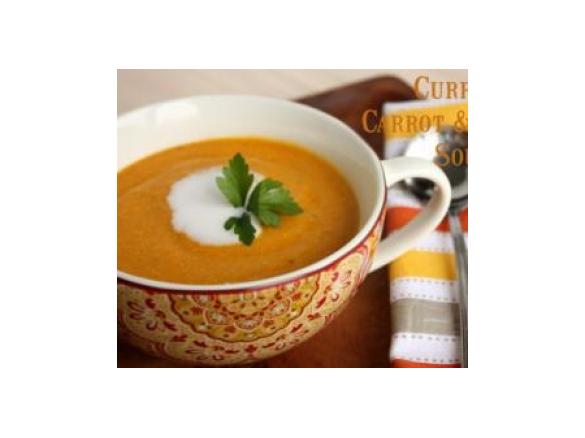 Curried Carrot & Quinoa Soup