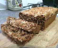 Healthy banana & date loaf