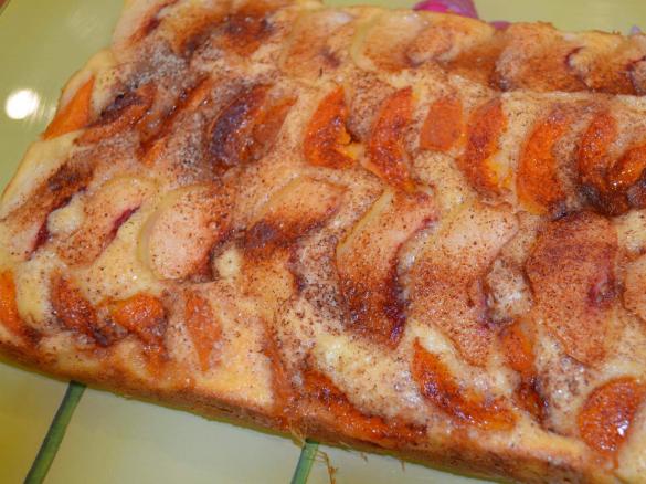 Quick & Easy Peach/Apricot/Plum Cake