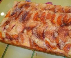 Quick & Easy Peach/Apricot/Plum Cake