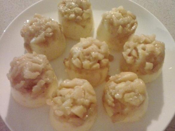 Feijoa and Caramel Mini Steamed Puddings