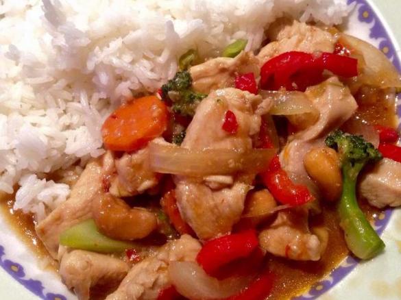 Thai Chicken with Cashews