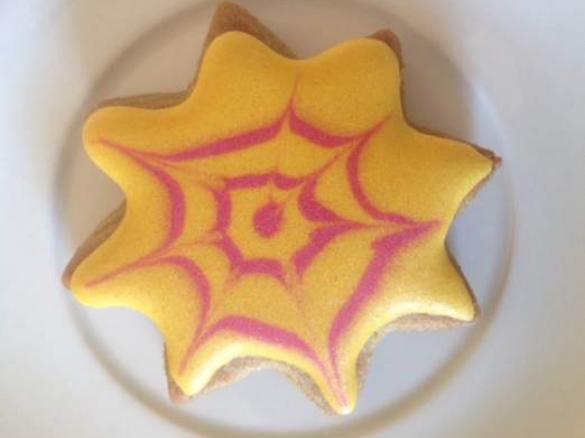 Halloween Spider Web Biscuits