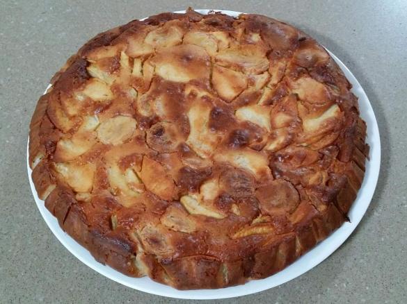 Apple, Pear and Banana Cake