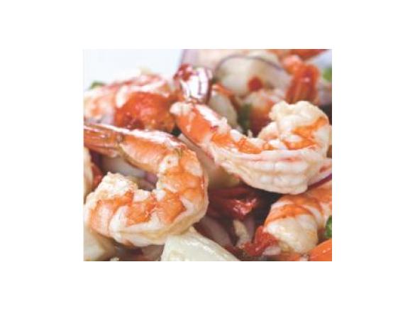 Tangy Seafood Salad (with chilli citrus dressing)