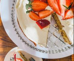 Strawberry & Vanilla Teacake