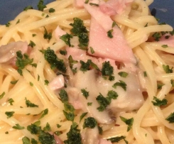 Pasta Carbonara- Egg and Cream Free