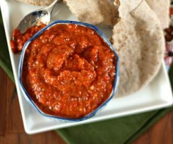 Capsicum roasted dip