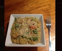 Chicken & pumpkin quinoa risotto 