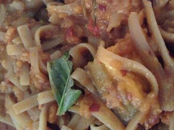 GF vegetarian spaghetti